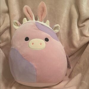 Patty Bunny Ears Easter Cow Squishmallow 12"